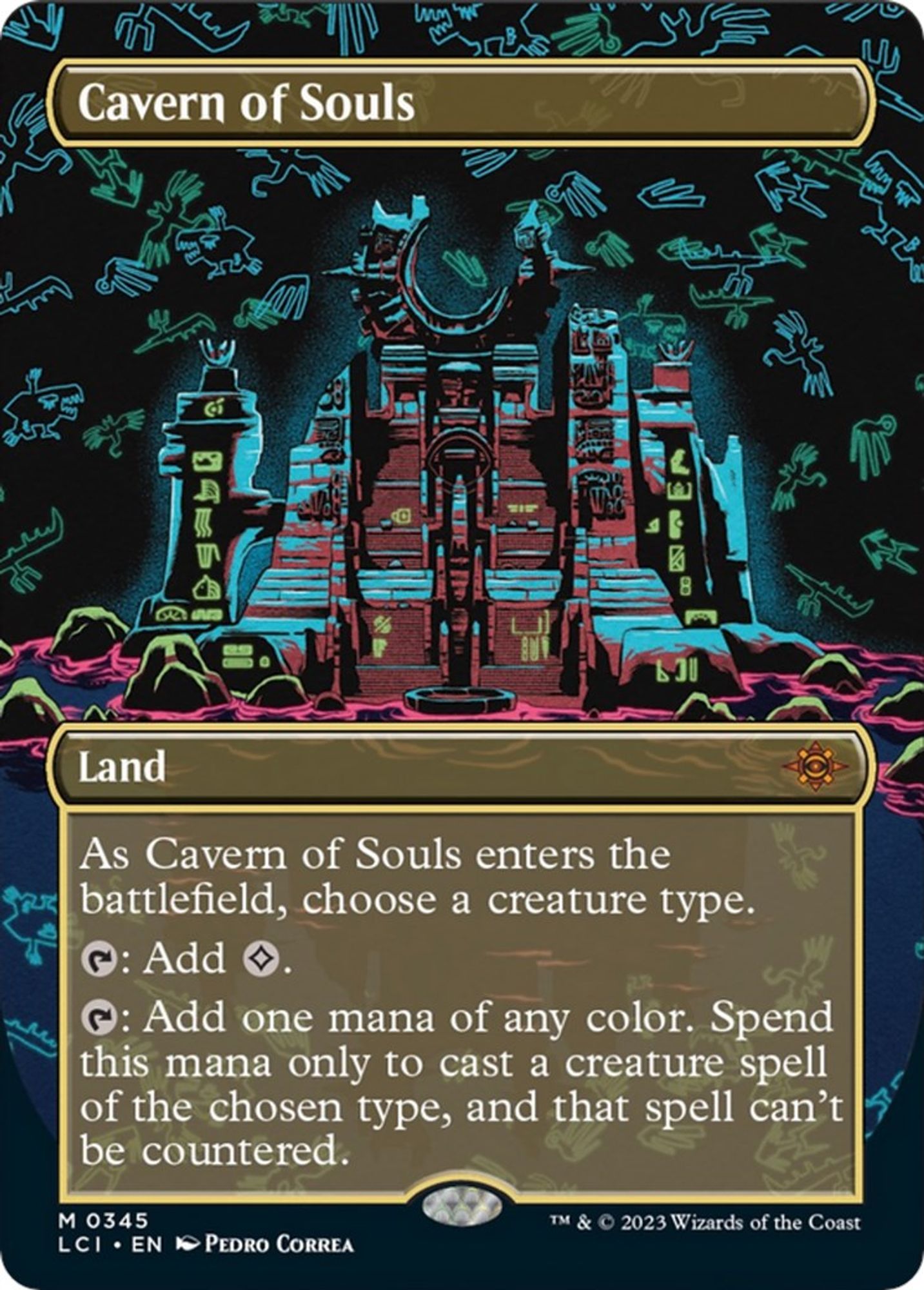 Cavern of Souls [Borderless Foil] #345