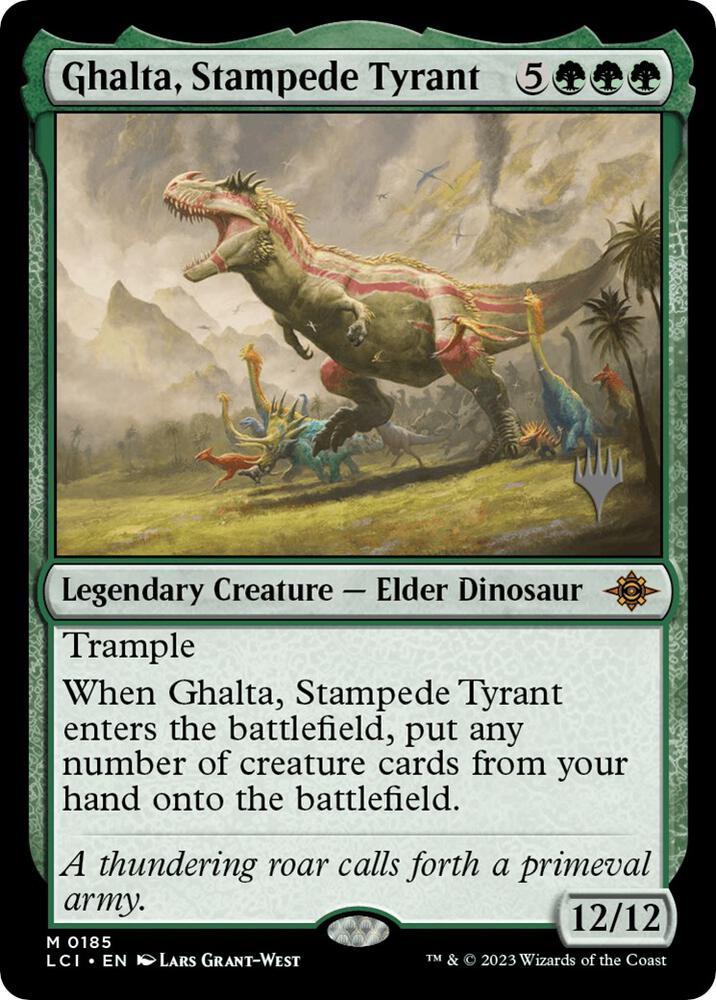 Ghalta, Stampede Tyrant [Planeswalker Stamped] #185