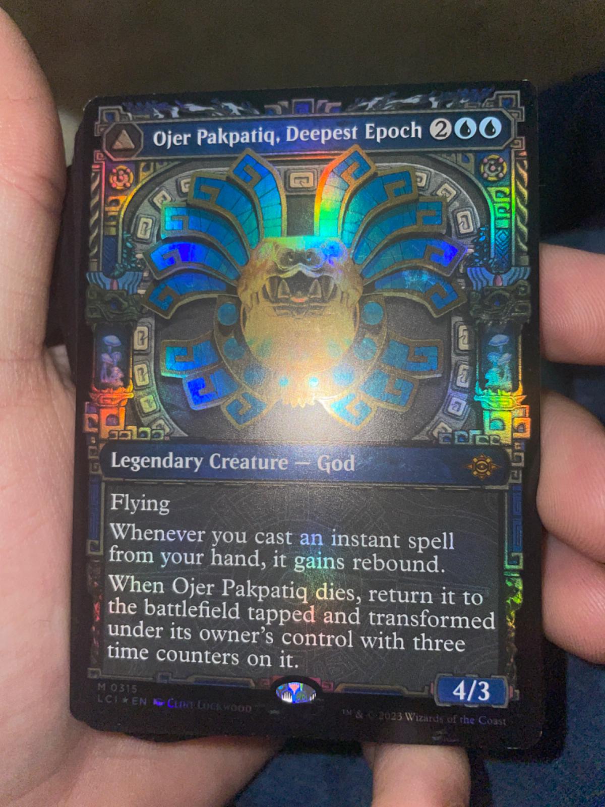 Ojer Pakpatiq, Deepest Epoch [Foil] #315