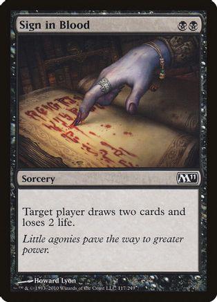 Sign in Blood [Foil]