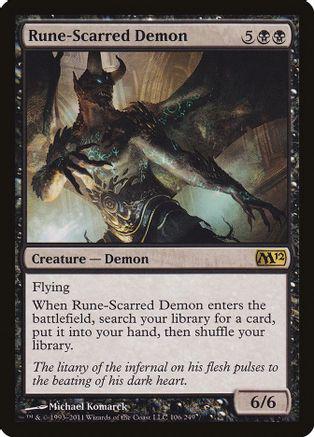 Rune-Scarred Demon [Foil]