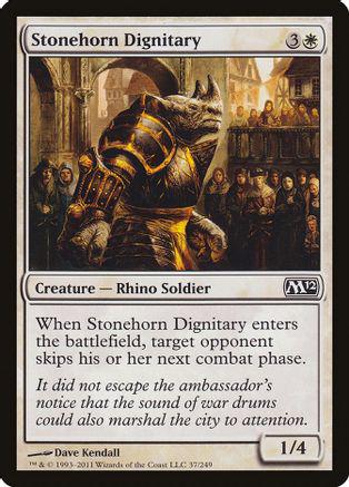 Stonehorn Dignitary [Foil]