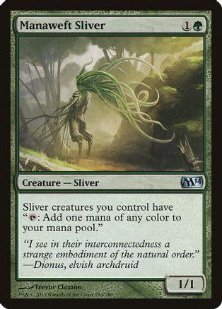 Manaweft Sliver [Foil]