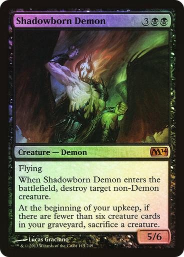 Shadowborn Demon [Foil] #115