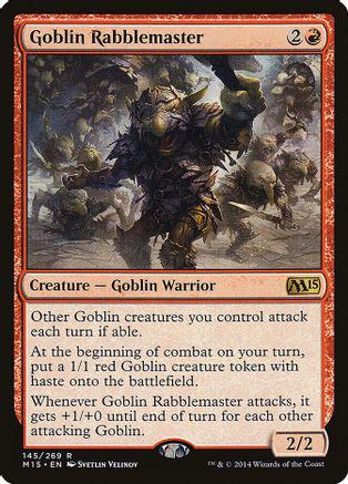 Goblin Rabblemaster [Foil]