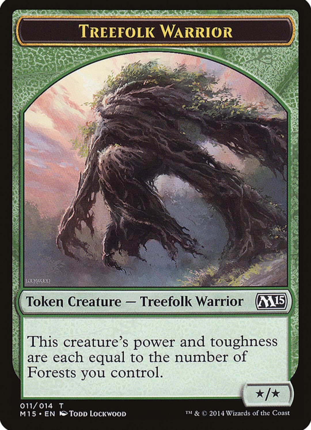 Treefolk Warrior [Token] #11
