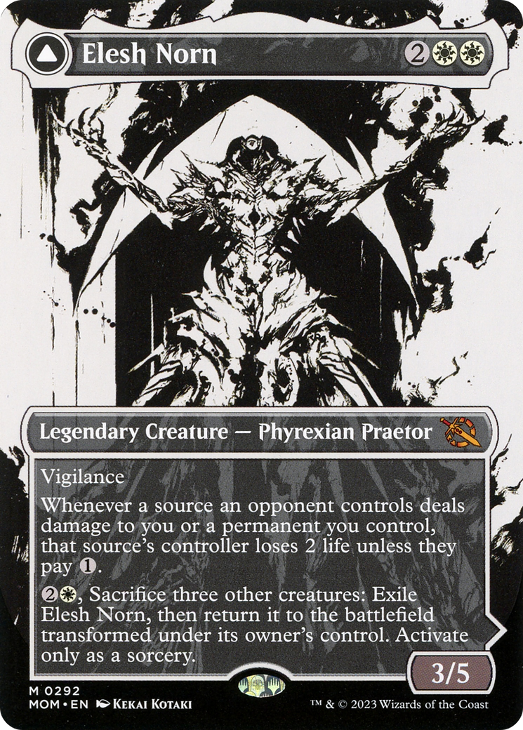 Elesh Norn // The Argent Etchings [Foil] #292