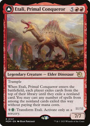 Etali, Primal Conqueror // Etali, Primal Sickness #137