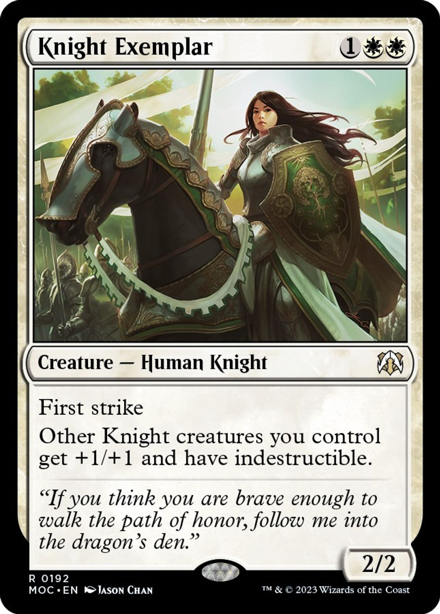 Knight Exemplar #192