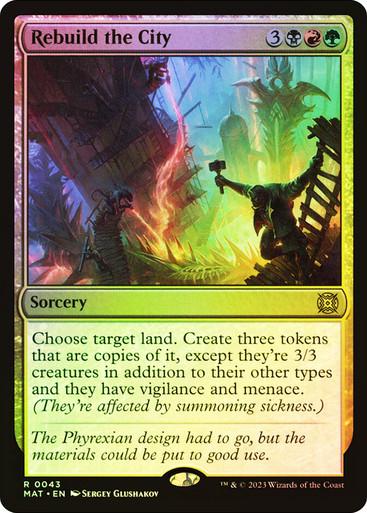 Rebuild The City [Foil] #43