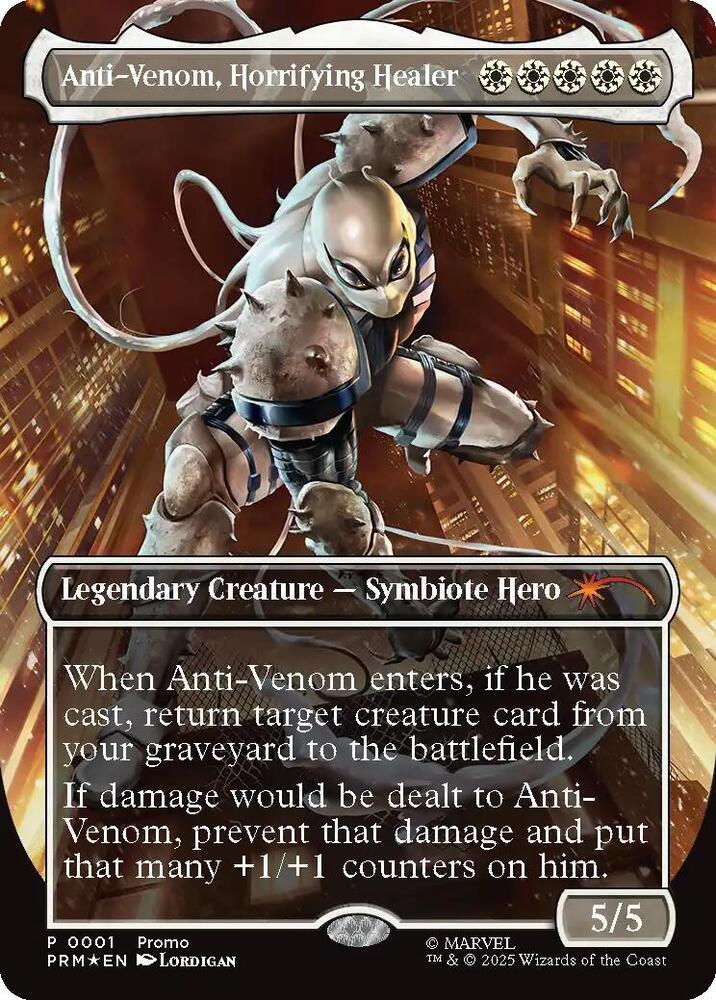 Anti-Venom, Horrifying Healer [Borderless Promo] #1