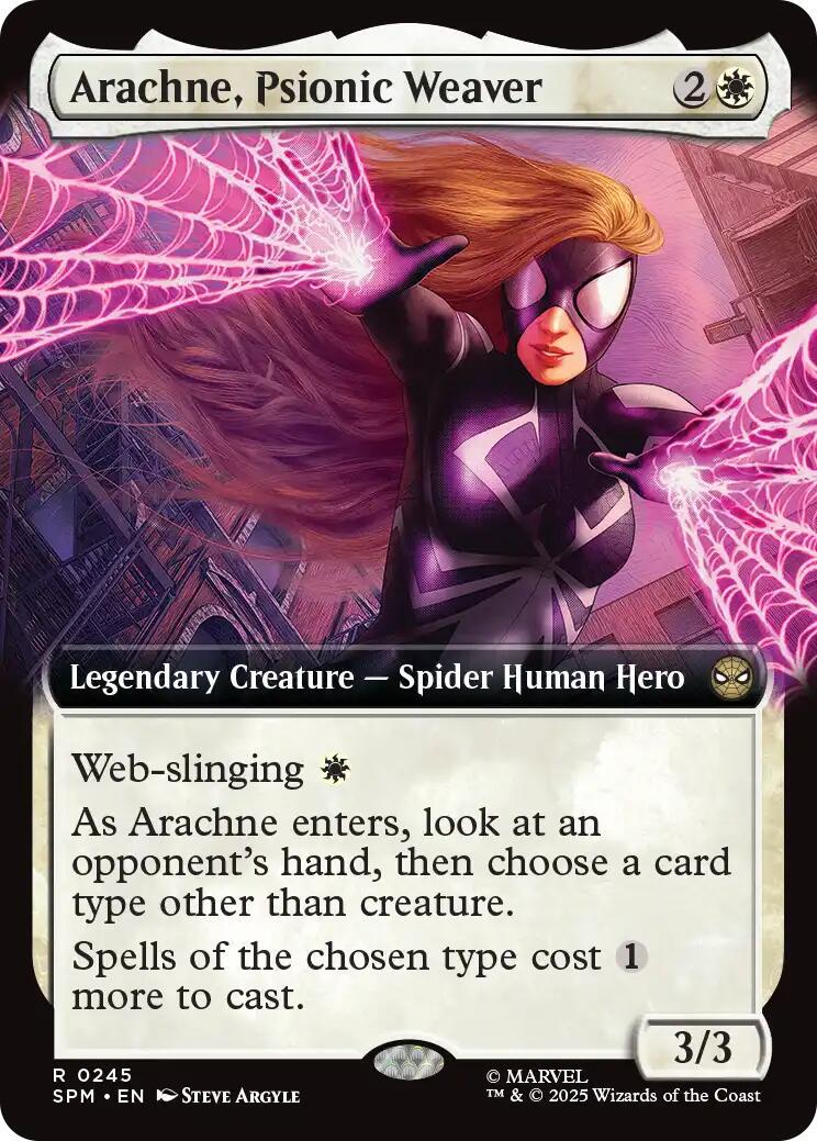 Arachne, Psionic Weaver [Extended Art] #245