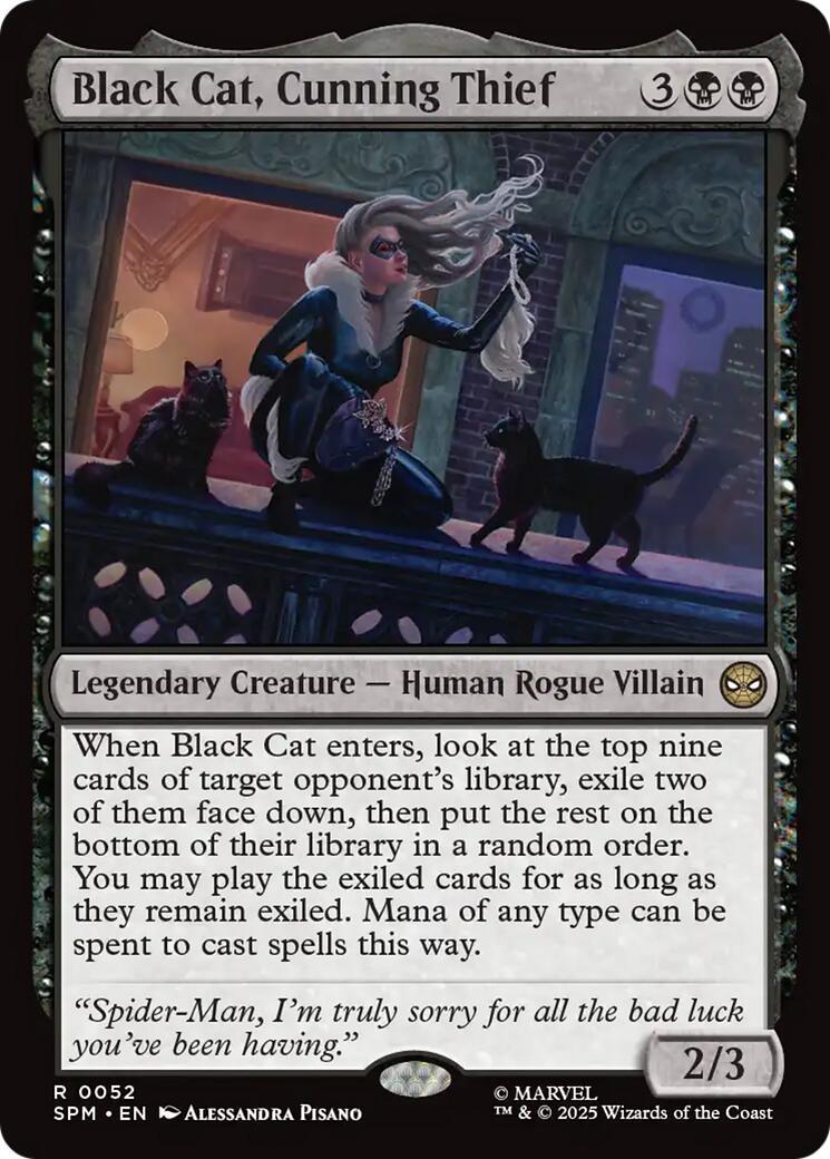 Black Cat, Cunning Thief #52