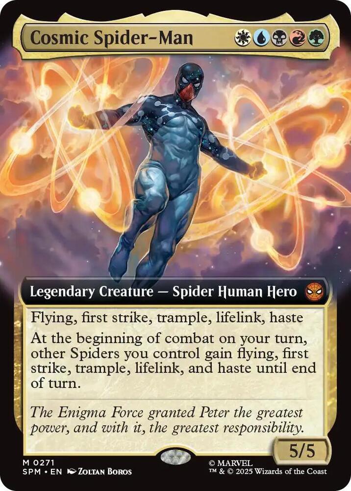 Cosmic Spider-Man [Extended Art Foil] #271