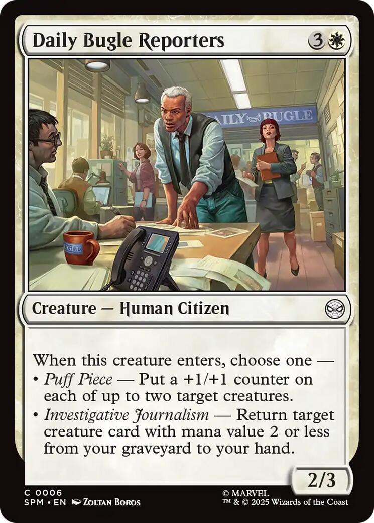 Daily Bugle Reporters #6