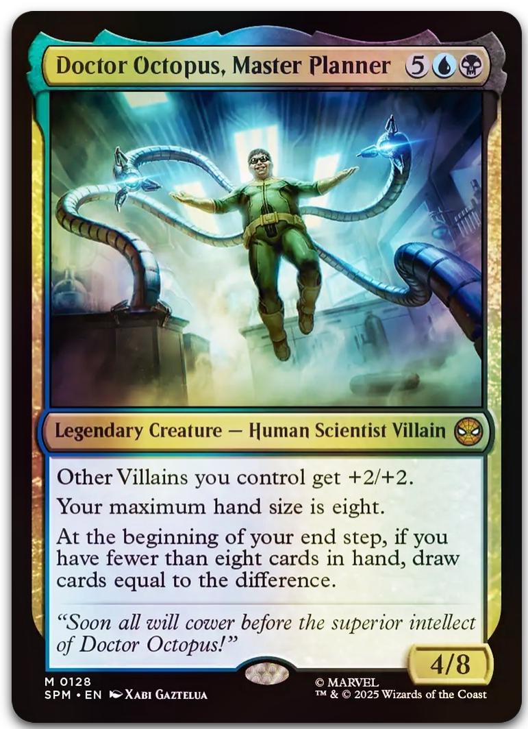 Doctor Octopus, Master Planner [Foil] #128