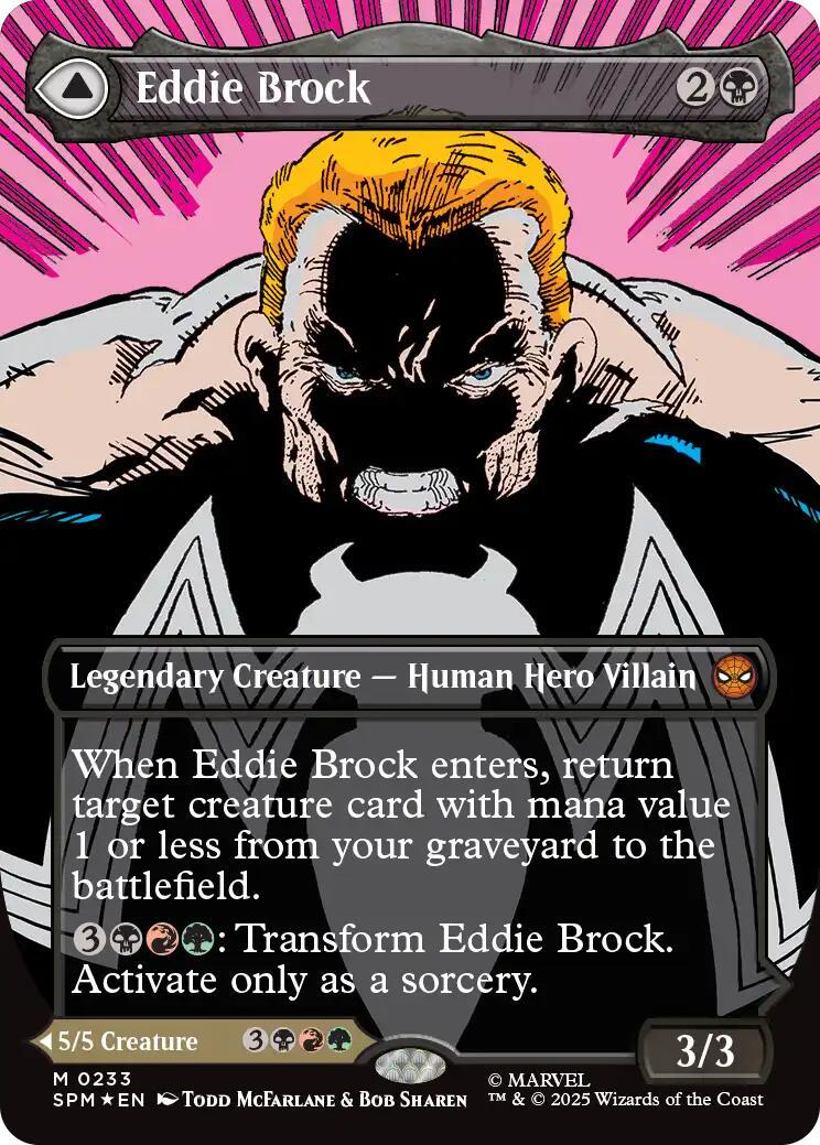 Eddie Brock [Borderless] #233