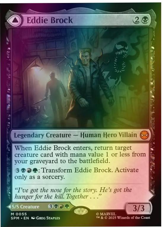 Eddie Brock [Foil] #55