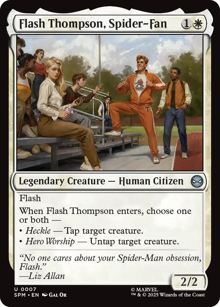 Flash Thompson, Spider-Fan #7