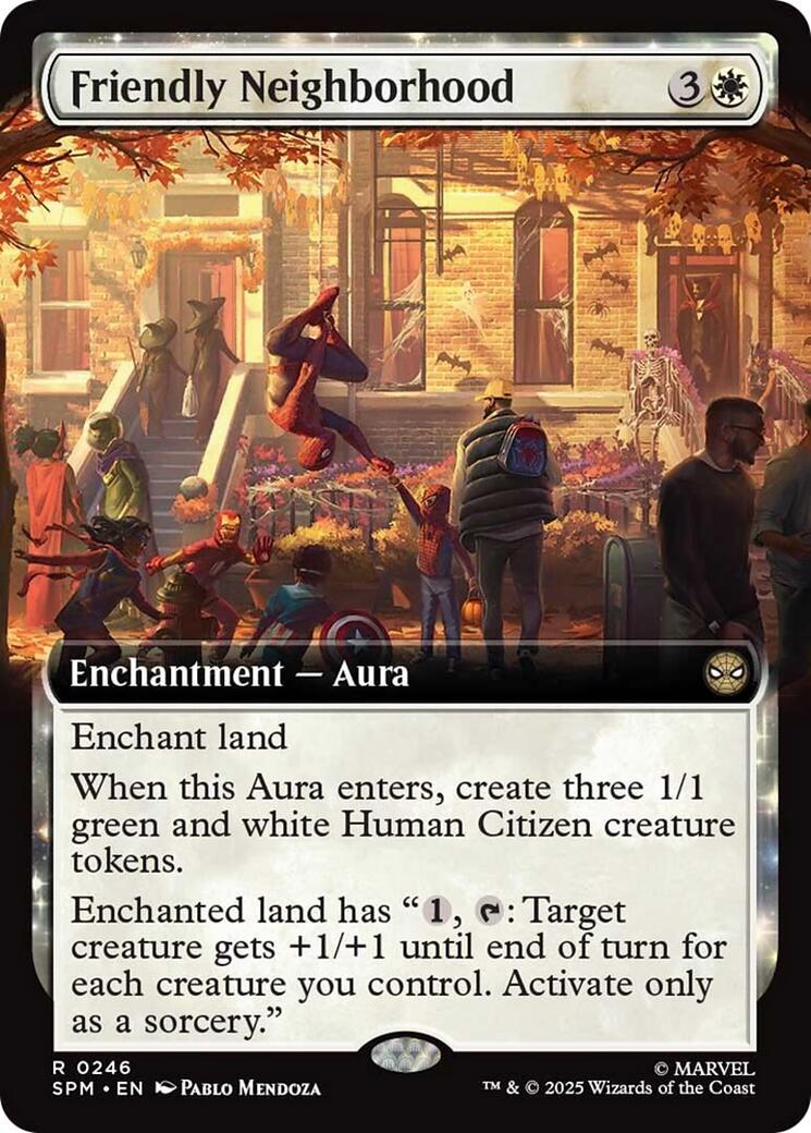 Friendly Neighborhood [Extended Art Foil] #246