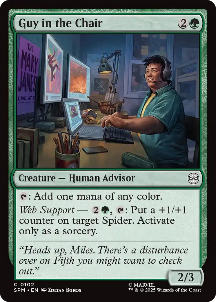 Guy in the Chair [Foil] #102