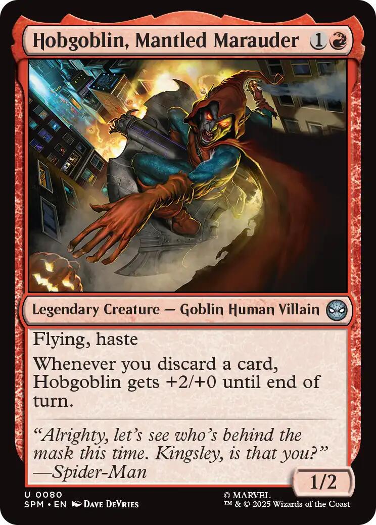 Hobgoblin, Mantled Marauder [Foil] #80