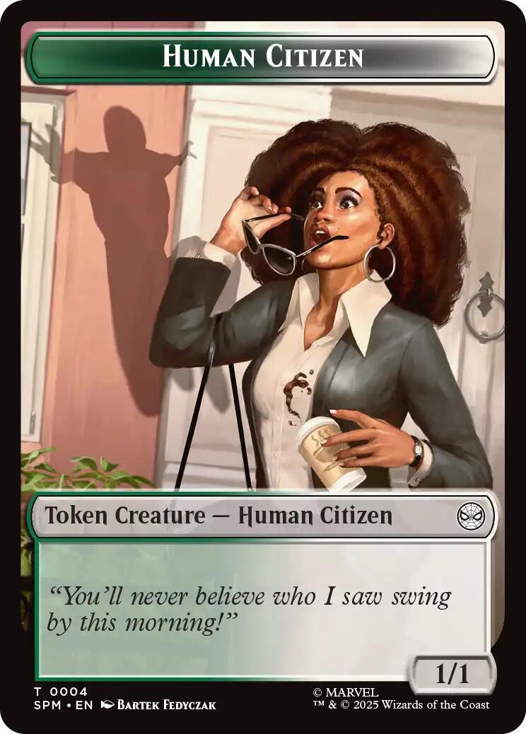 Human Citizen // Treasure [Foil Token] #4