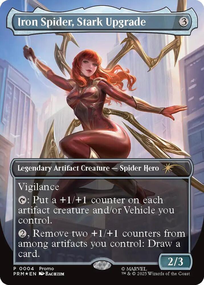 Iron Spider, Stark Upgrade [Borderless Promo] #4