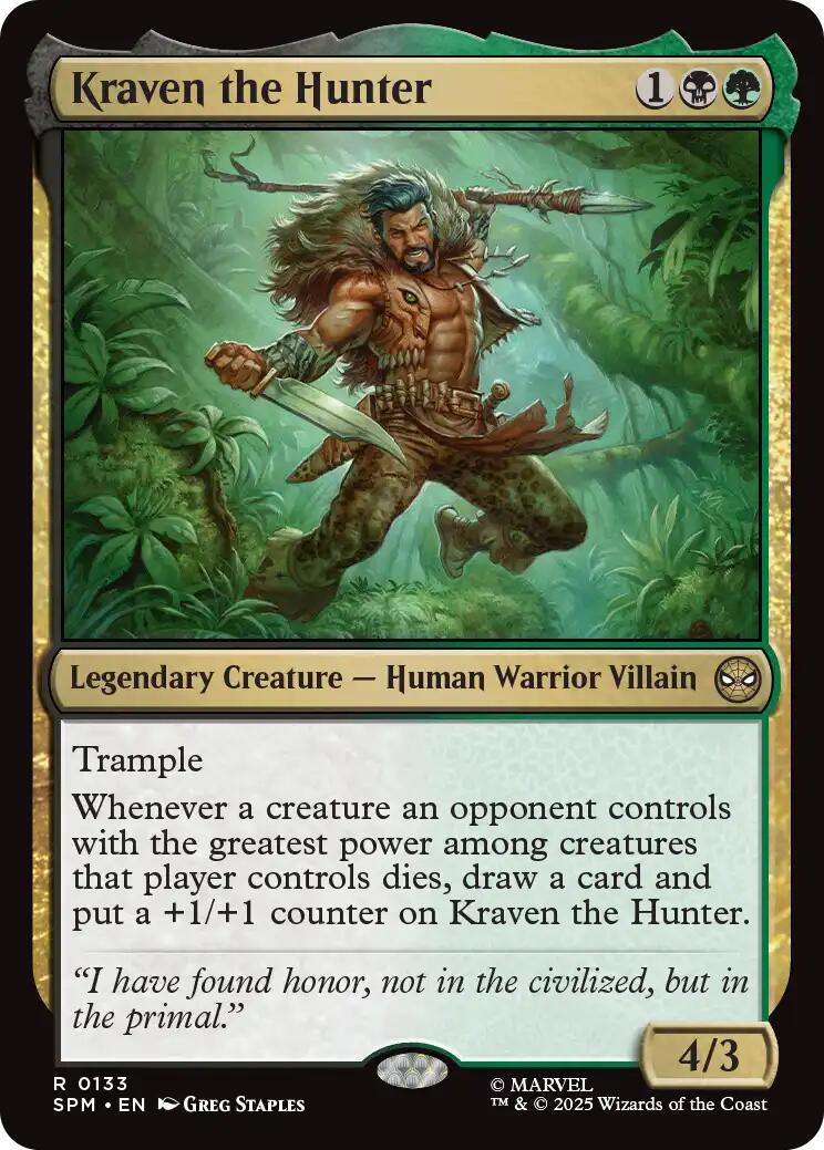 Kraven the Hunter [Foil] #133