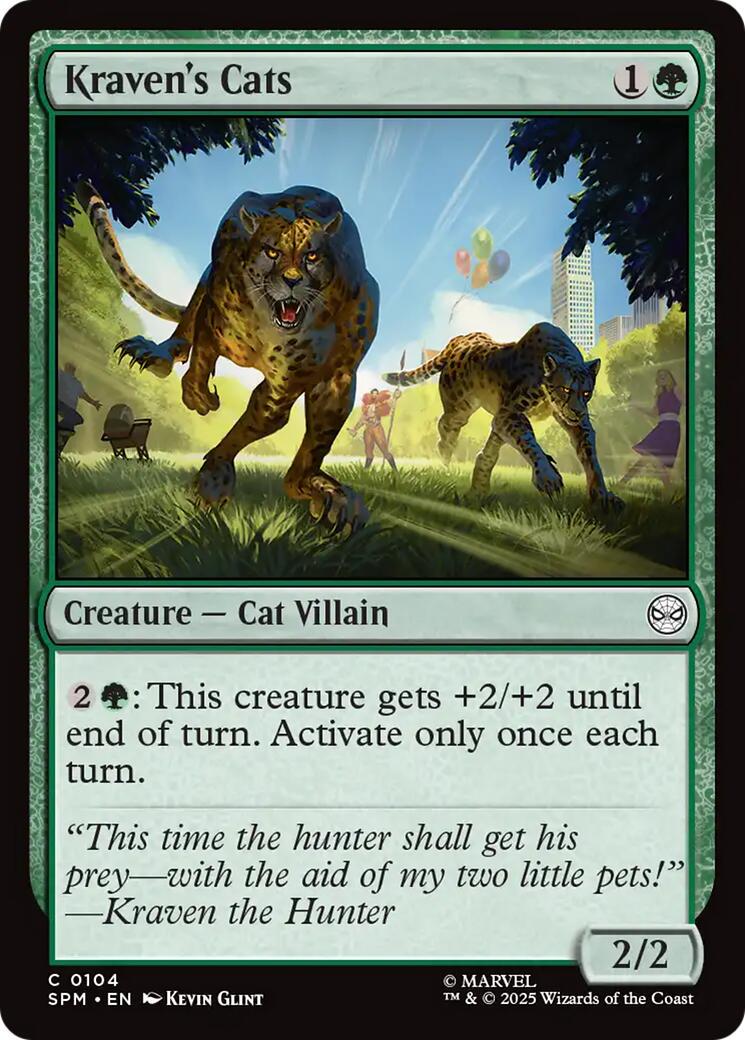 Kraven's Cats #104