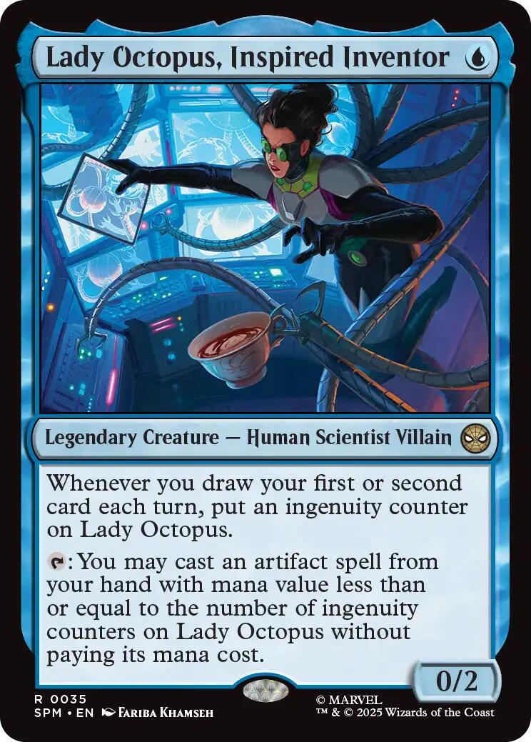 Lady Octopus, Inspired Inventor [Foil] #35