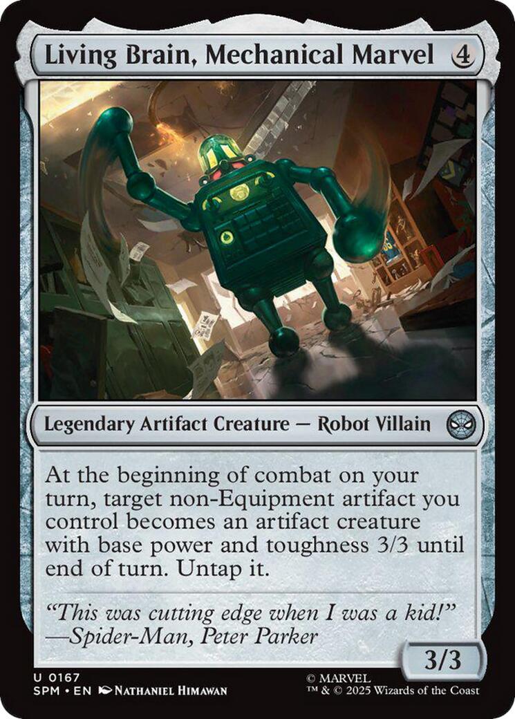 Living Brain, Mechanical Marvel #167