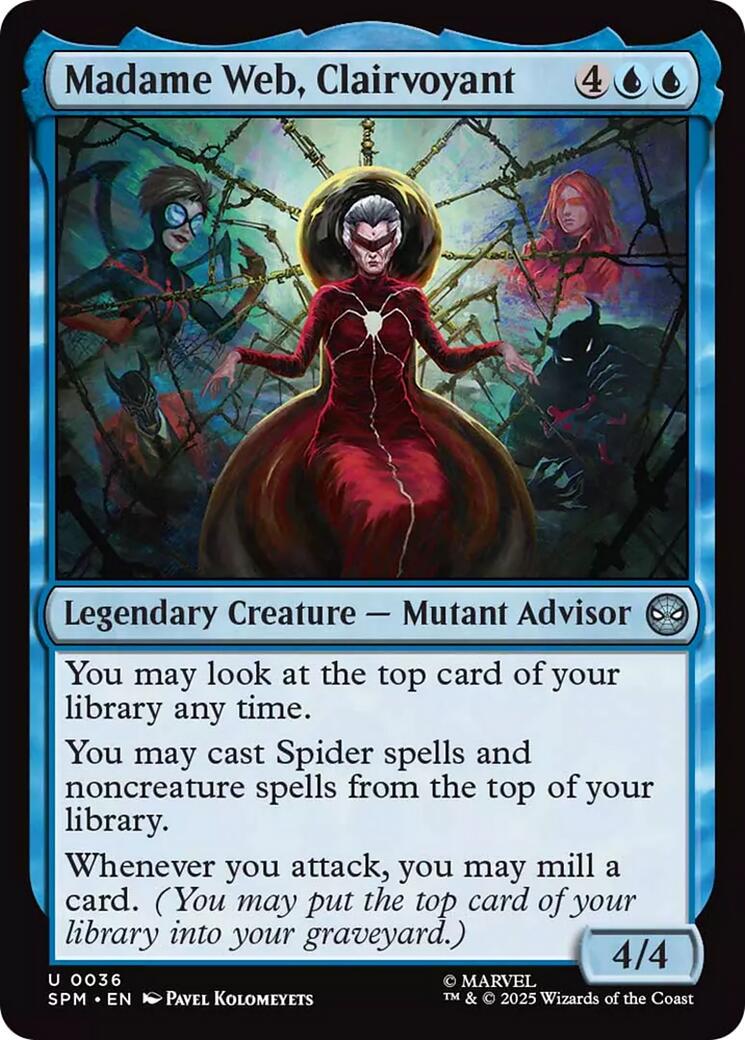 Madame Web, Clairvoyant [Foil] #36