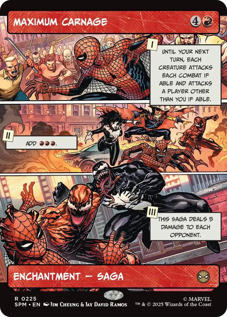 Maximum Carnage [Borderless Foil] #225
