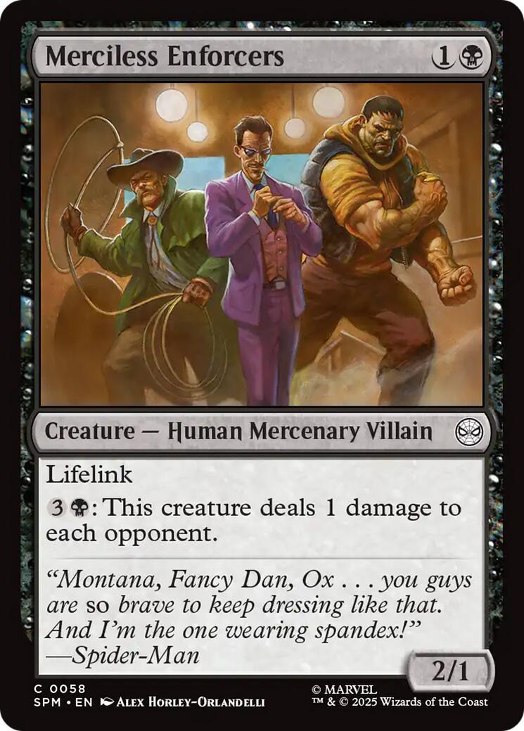Merciless Enforcers [Foil] #58