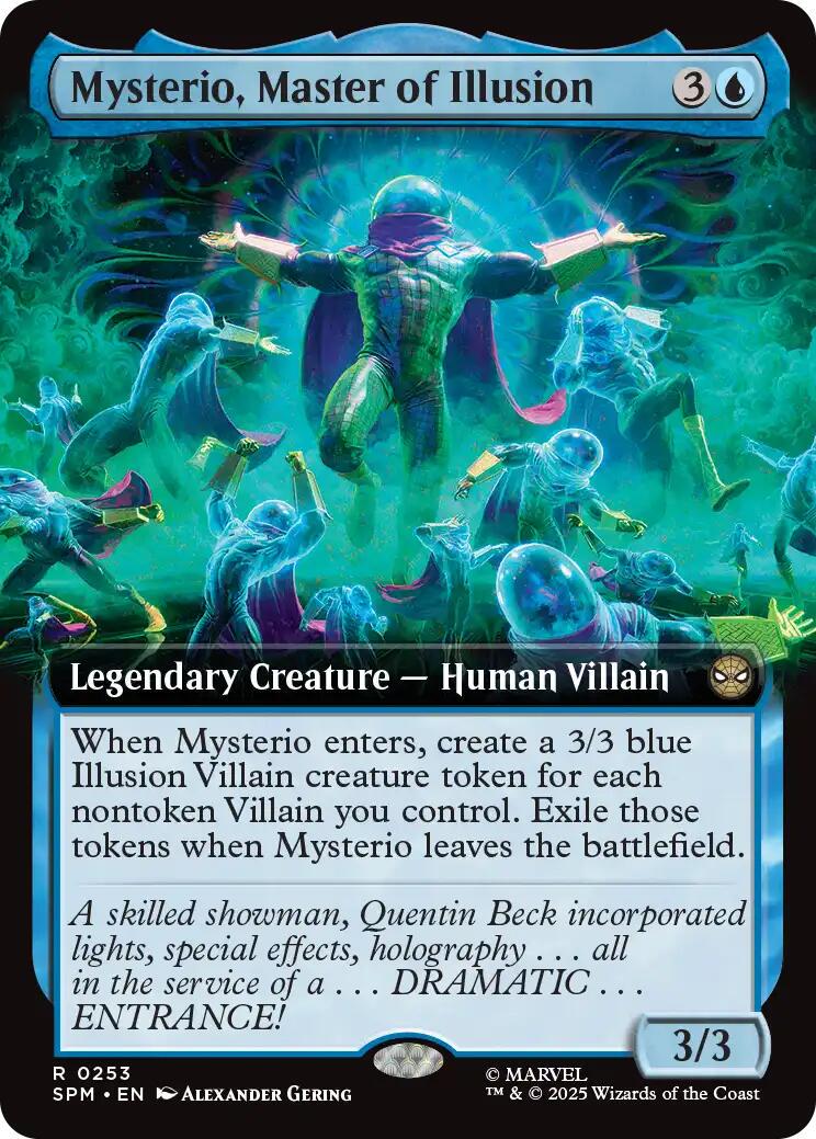 Mysterio, Master of Illusion [Extended Art Foil] #253