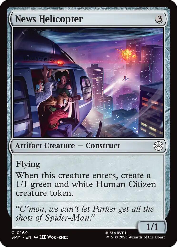 News Helicopter [Foil] #169