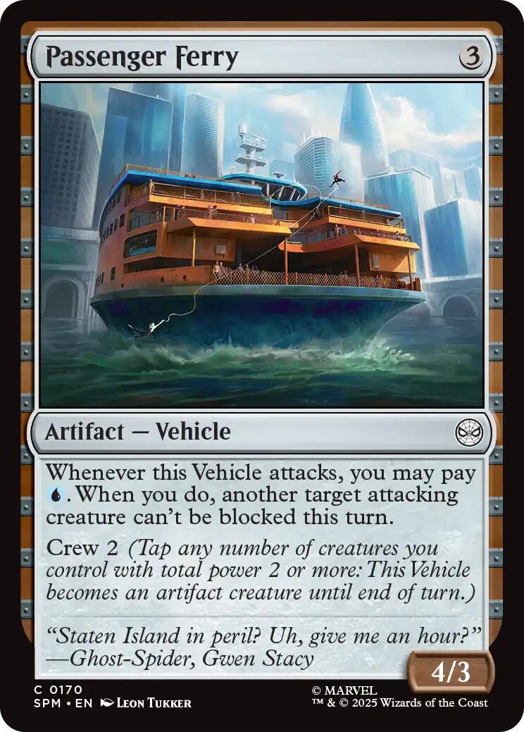 Passenger Ferry [Foil] #170