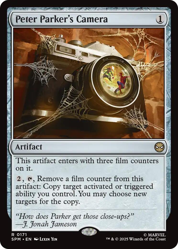 Peter Parker's Camera [Foil] #171