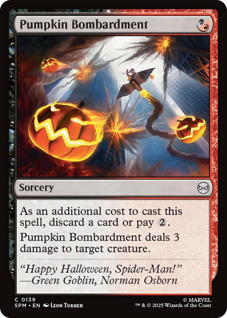 Pumpkin Bombardment [Foil] #139