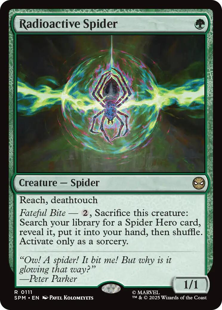Radioactive Spider [Foil] #111