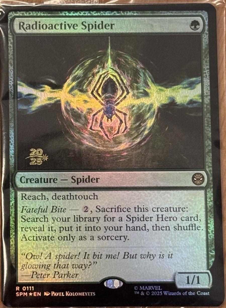 Radioactive Spider [Prerelease Foil] #111