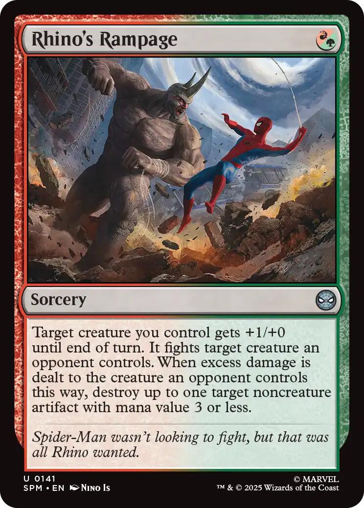 Rhino's Rampage [Foil] #141