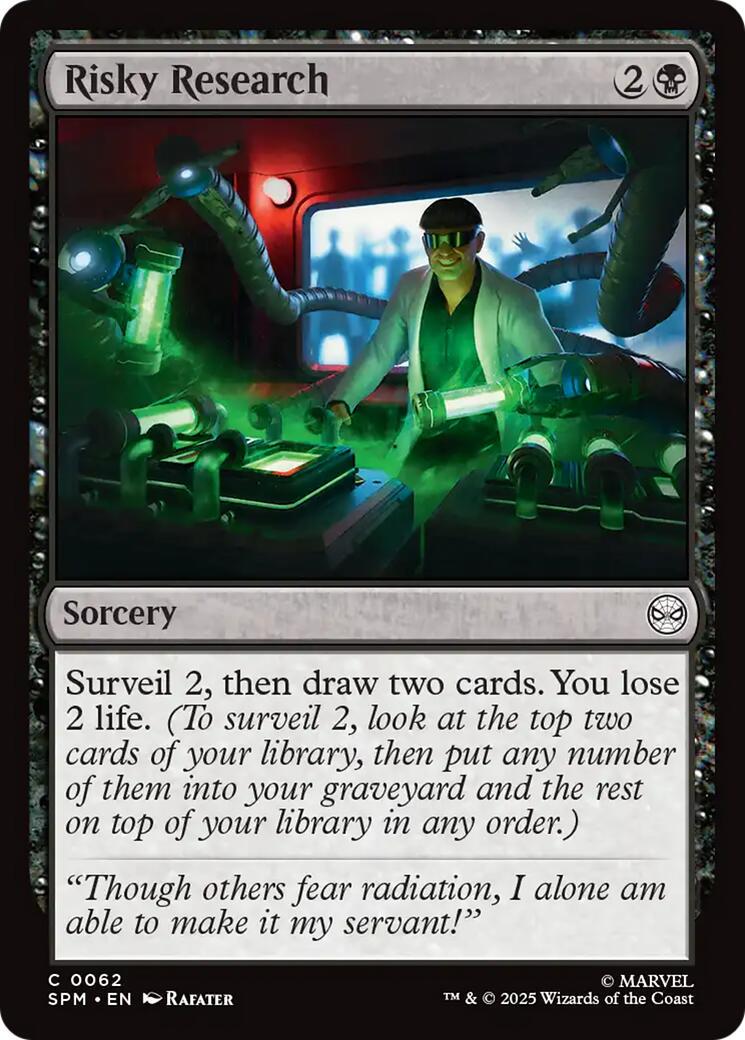 Risky Research [Foil] #62