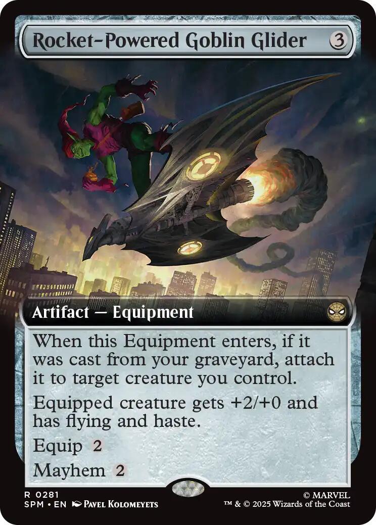 Rocket-Powered Goblin Glider [Extended Art] #281