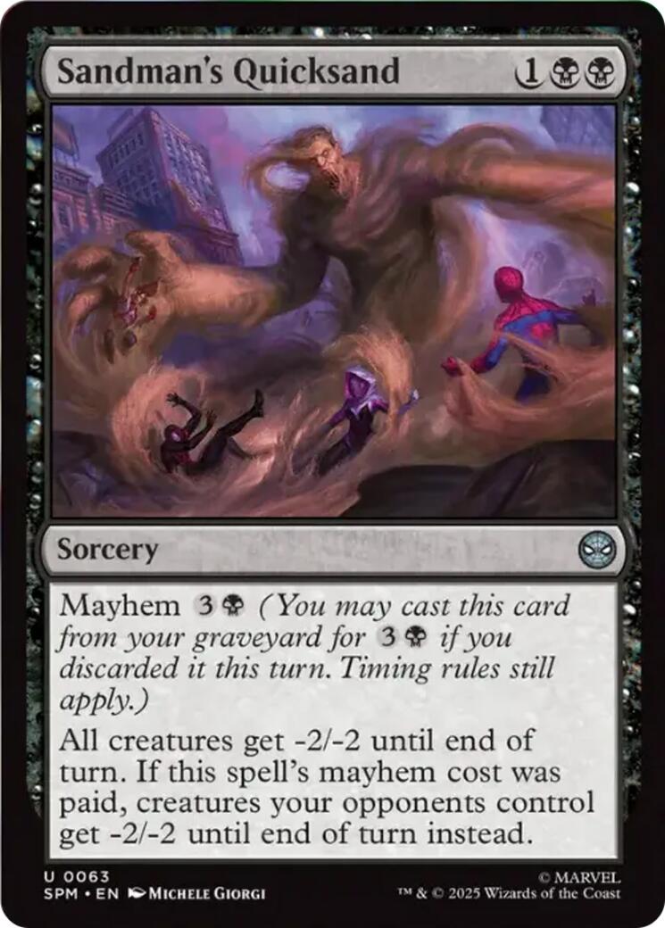 Sandman's Quicksand [Foil] #63