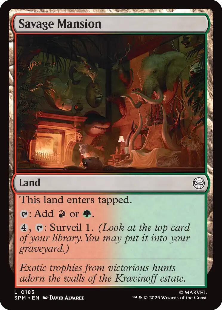 Savage Mansion [Foil] #183