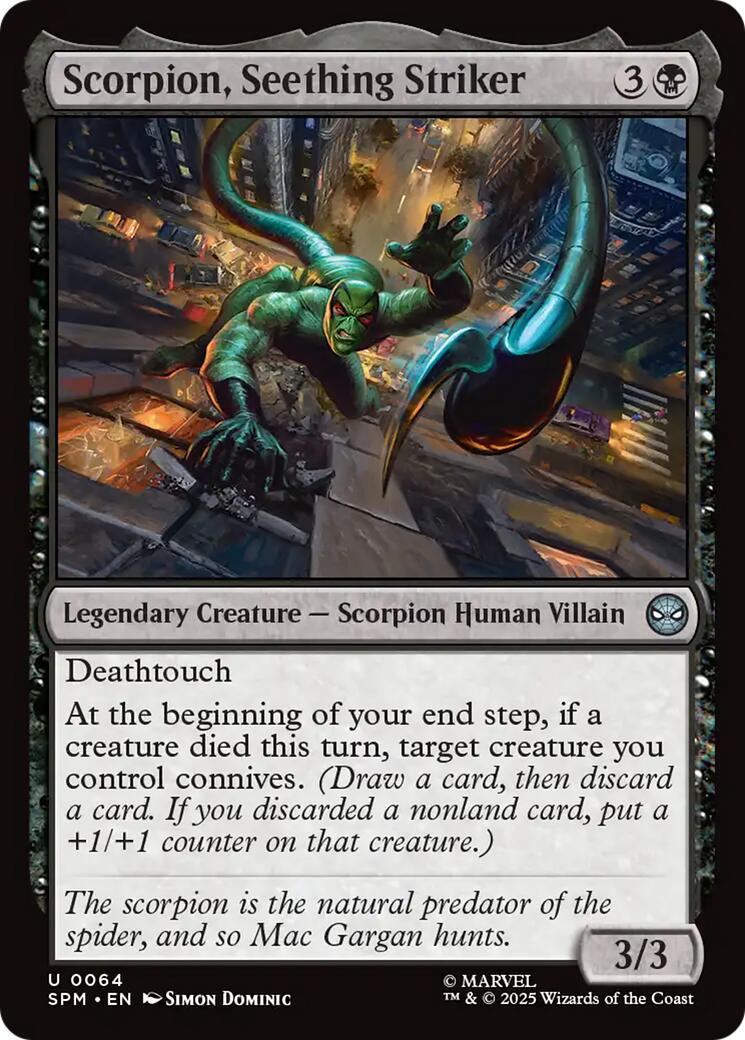 Scorpion, Seething Striker [Foil] #64