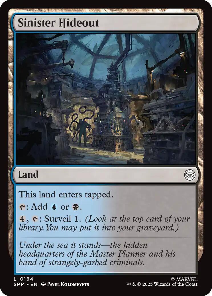 Sinister Hideout #184