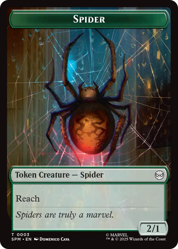 Spider // Treasure [Foil Token] #3
